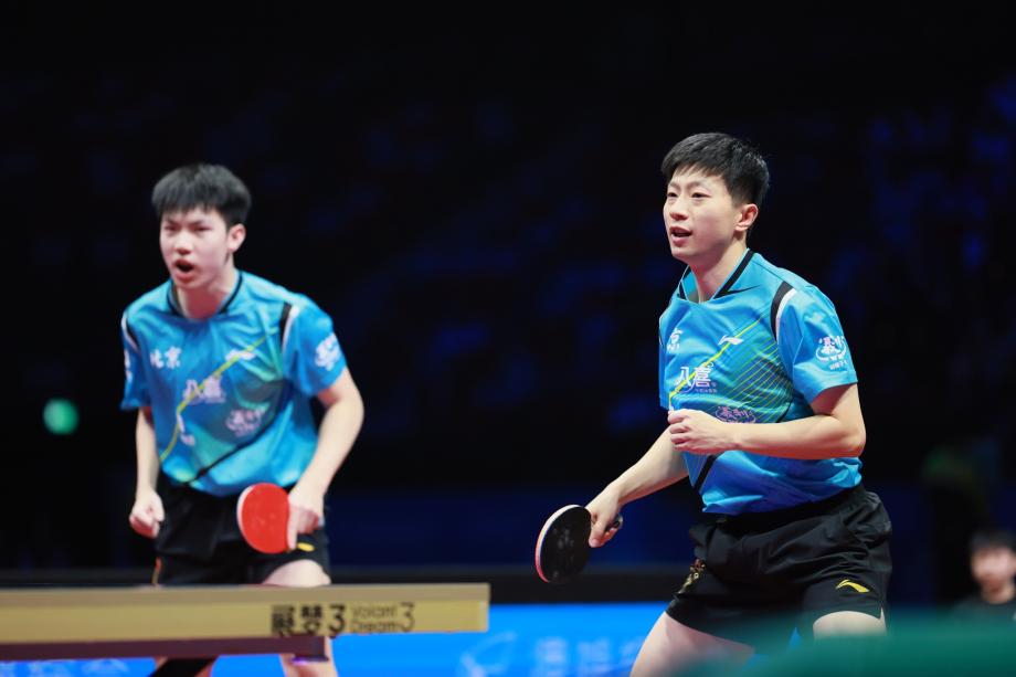 北京队3-1力克上海队 夺得全运会乒乓球男团冠军